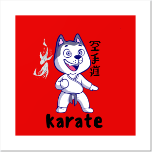 Dog Knows Karate Posters and Art